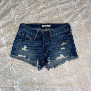 Hollister denim shorts, good condition